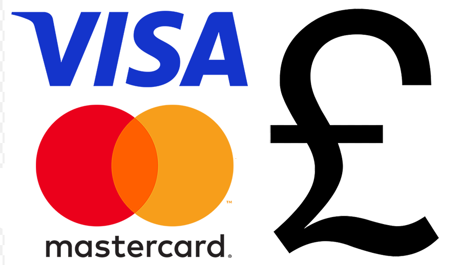 Visa/MasterCard GBP