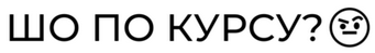 Шо по курсу?